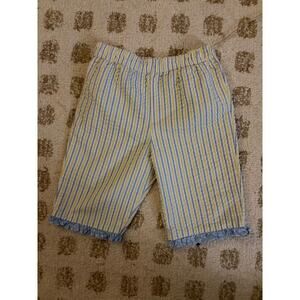 Girls Seer Sucker Pants